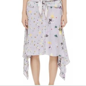 TOPSHOP Boutique, Mix Floral Skirt, US 2, NWT
